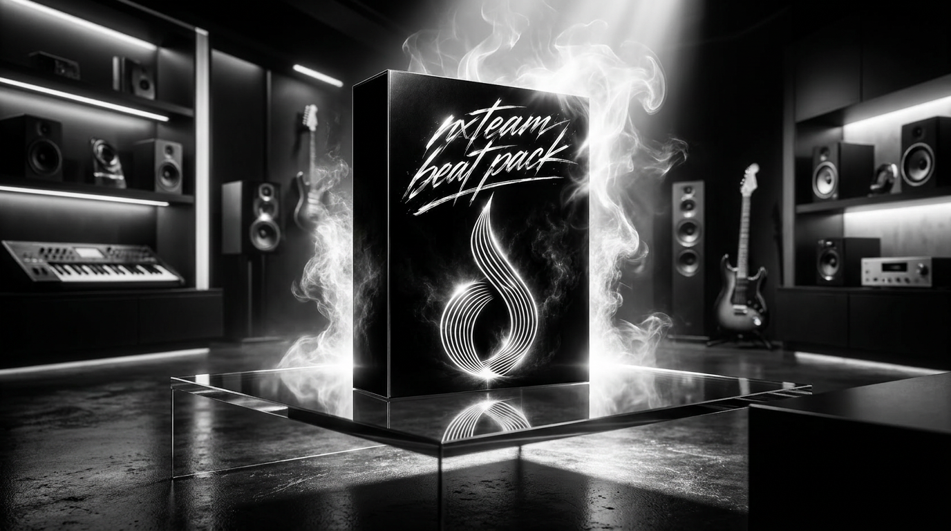 nxteam beat pack in a professional studio